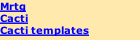 Mrtg Cacti Cacti templates